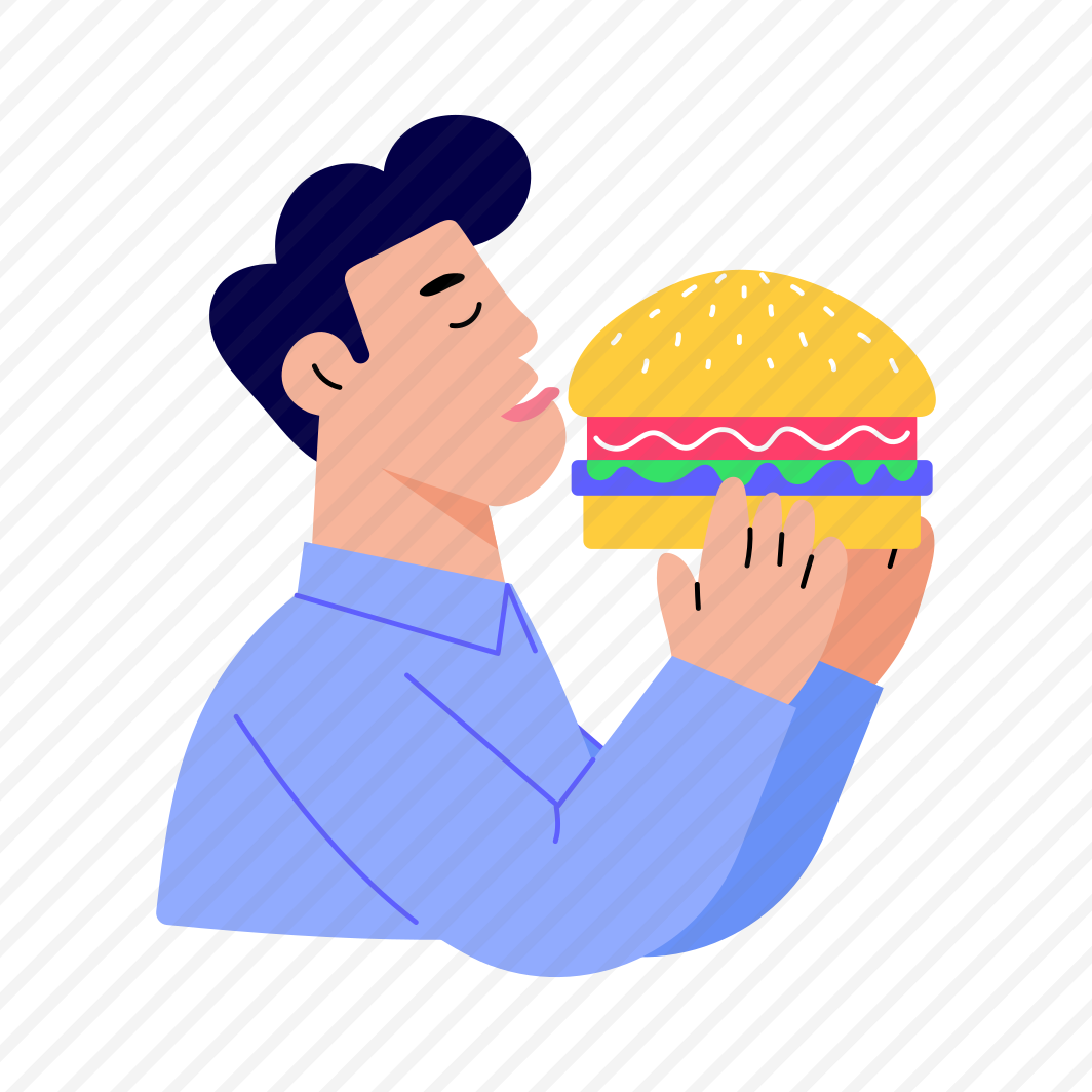 Eating Burger, Food, Fast Food, Meal, Edible preview