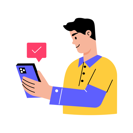 Order Confirmation, Verification, Shopping, Validation, Approved, illustration