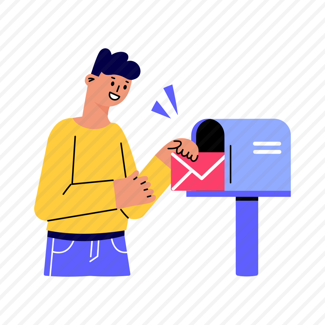 Receiving Parcel, Letter, Correspondence, Postal, Order preview