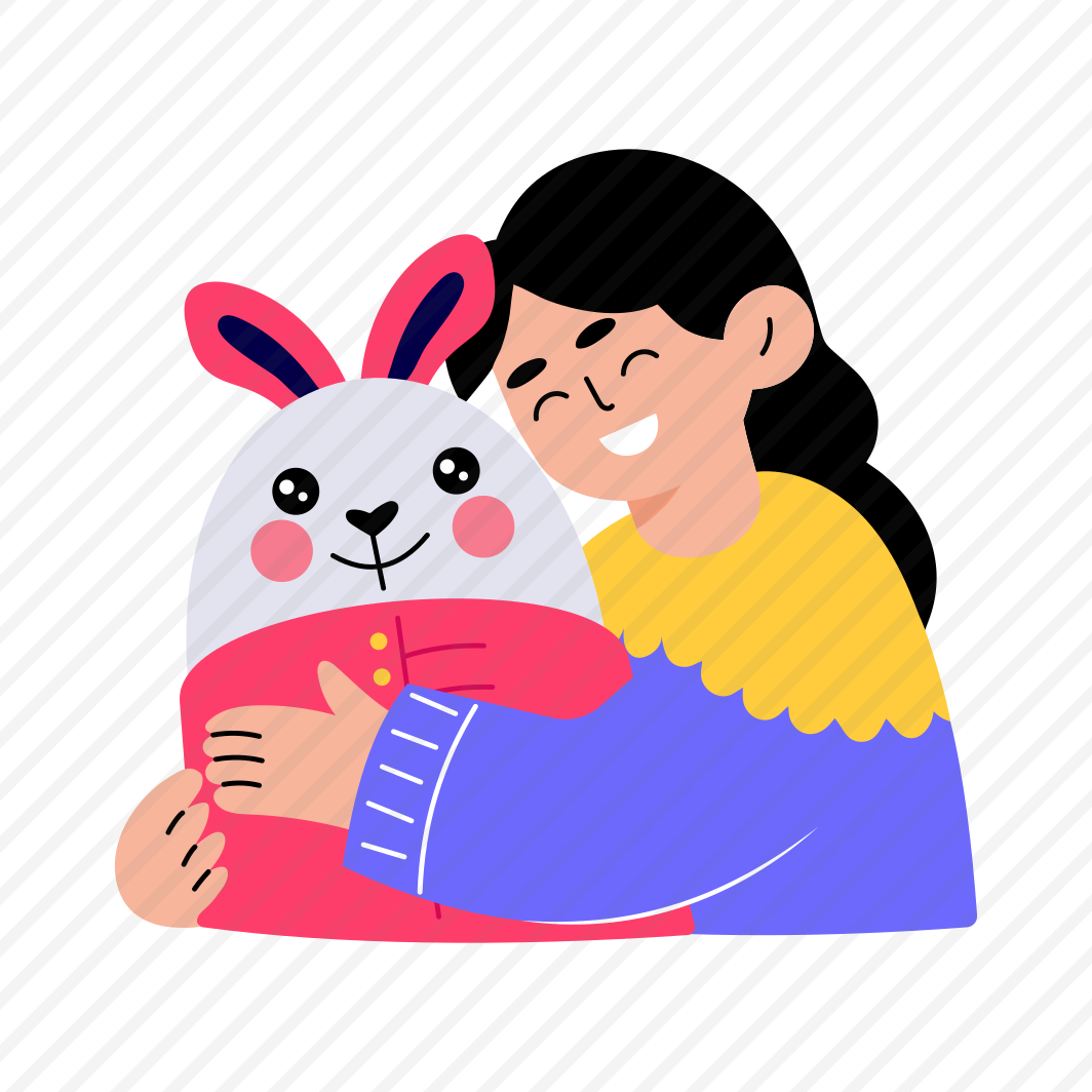 Toy Hug, Cuddle, Plaything, Stuffed Toy, Happy preview