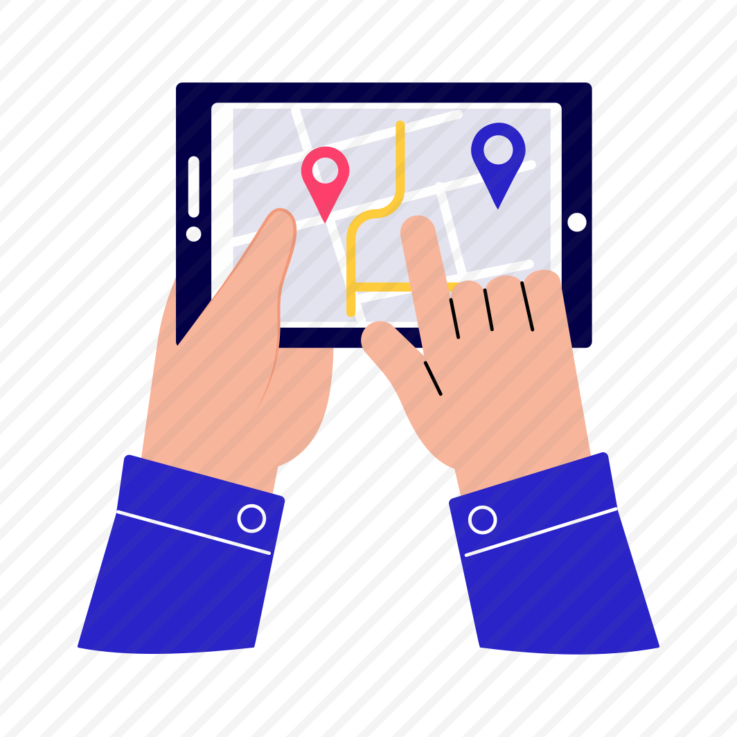 Tracking App, Navigation, Location, Gps, Map preview