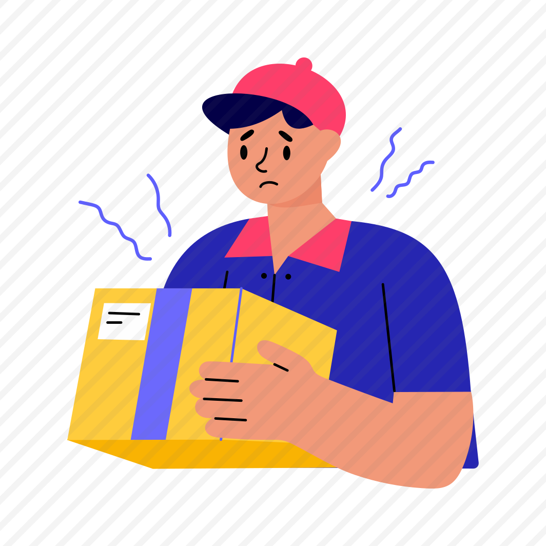 Wrong Delivery, Worried, Mistake, Misplaced, Unhappy preview