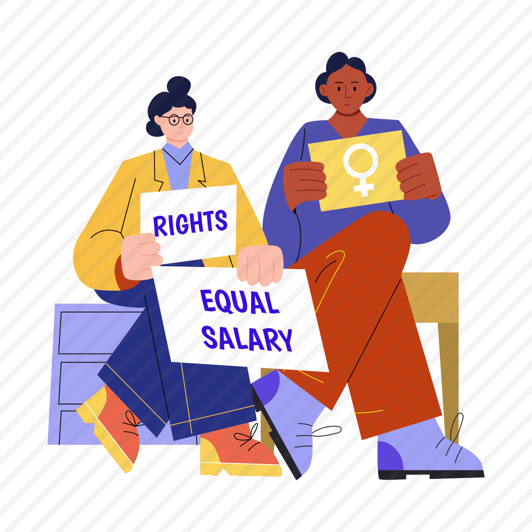Equal Salary, Employee Rights, Income, Equity, Protesting preview