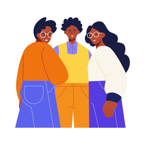 Friends Group, Friendship, Best Friends, Togetherness, Team illustration