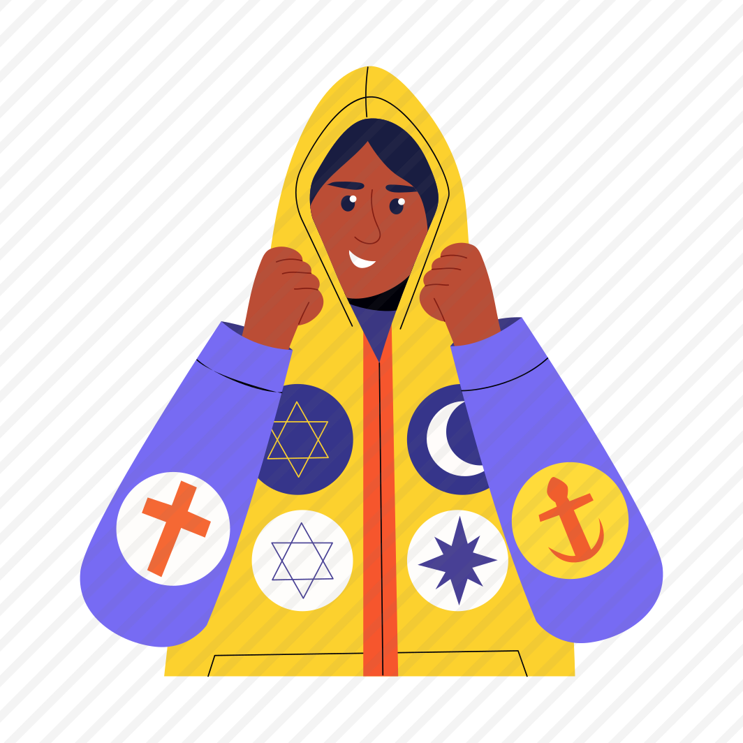 Harmony Hoodie, Clothing, Equality, Diversity, Character preview