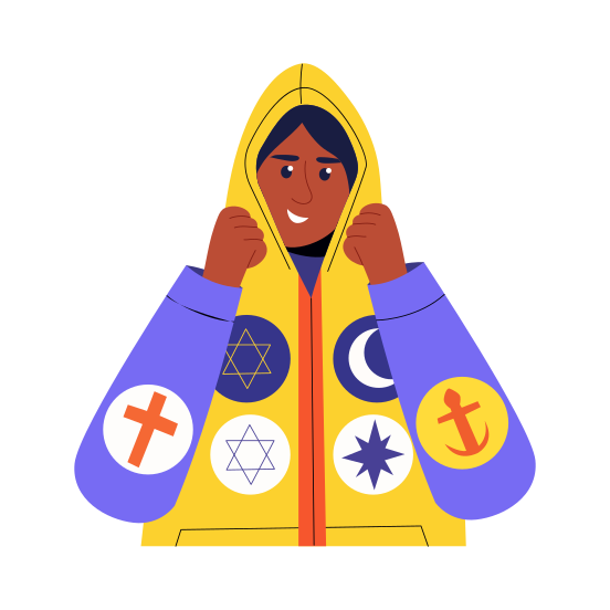 Harmony Hoodie, Clothing, Equality, Diversity, Character illustration