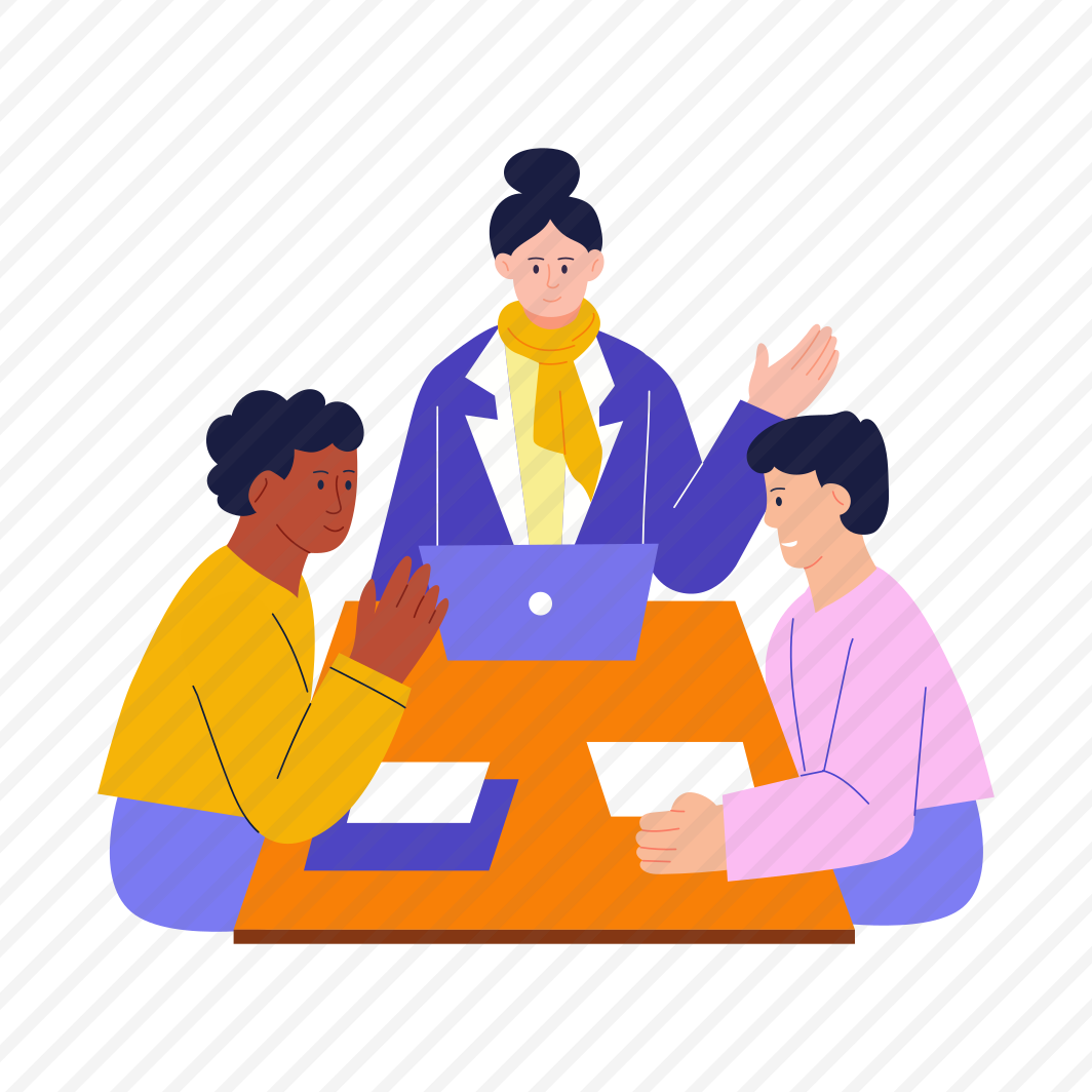 Shared Leadership, Meeting, Discussion, Collaboration, Working preview