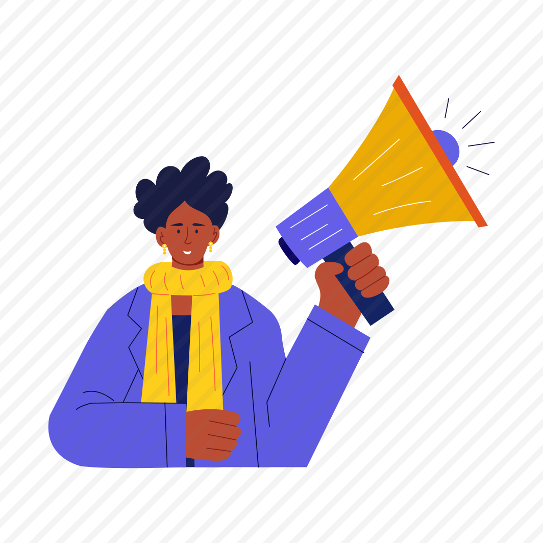 Voice Raised, Announcing, Activism, Rights, Equality preview