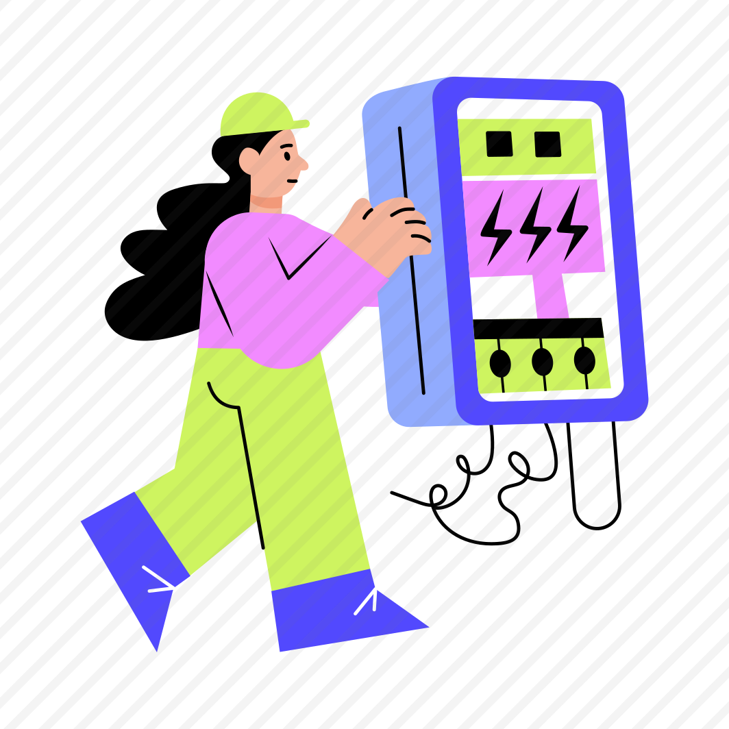 Control Panel, Repairing, Maintenance, Technician, Worker preview