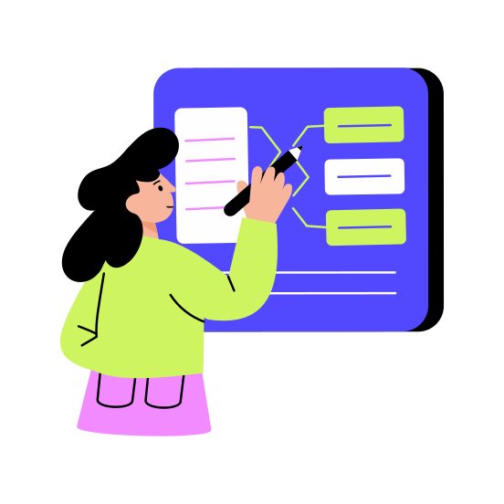 Data System, Structured, Workflow, Processing, Integration illustration