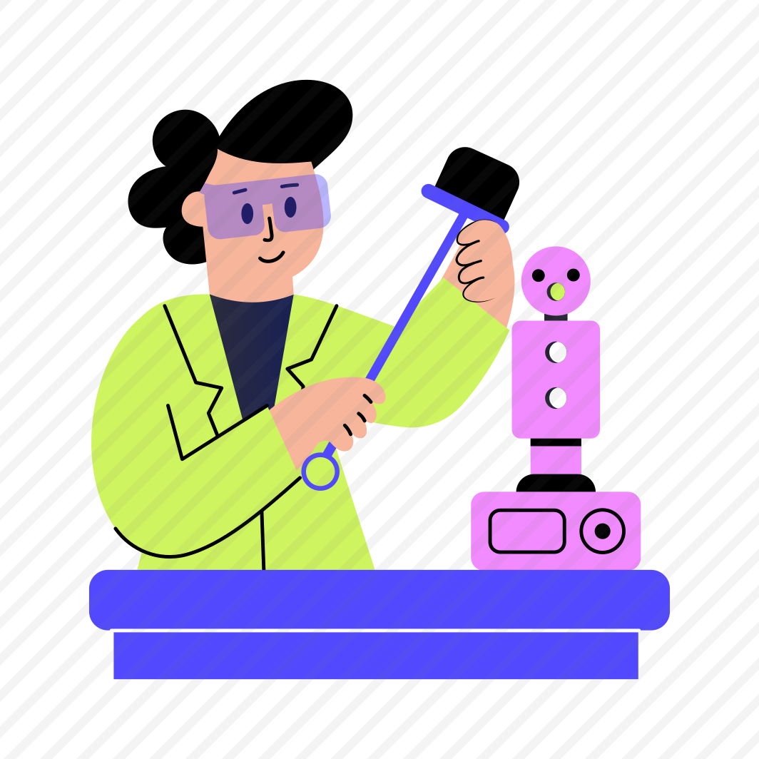 Robot Calibration, Measuring, Engineer, Machine Scientist, Expert preview