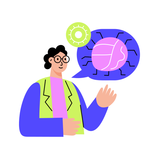 Robot Scientist, Engineer, Expert, Developer, Technician illustration