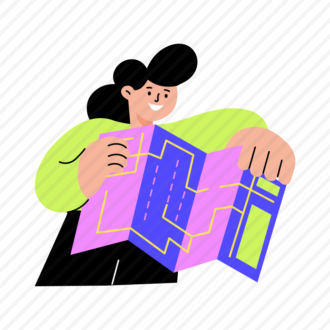 Smart Map, Navigation, Location, Ai, Technology preview