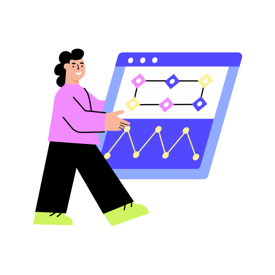 Virtual Data, Workflow, Planning, Strategy, Interface illustration