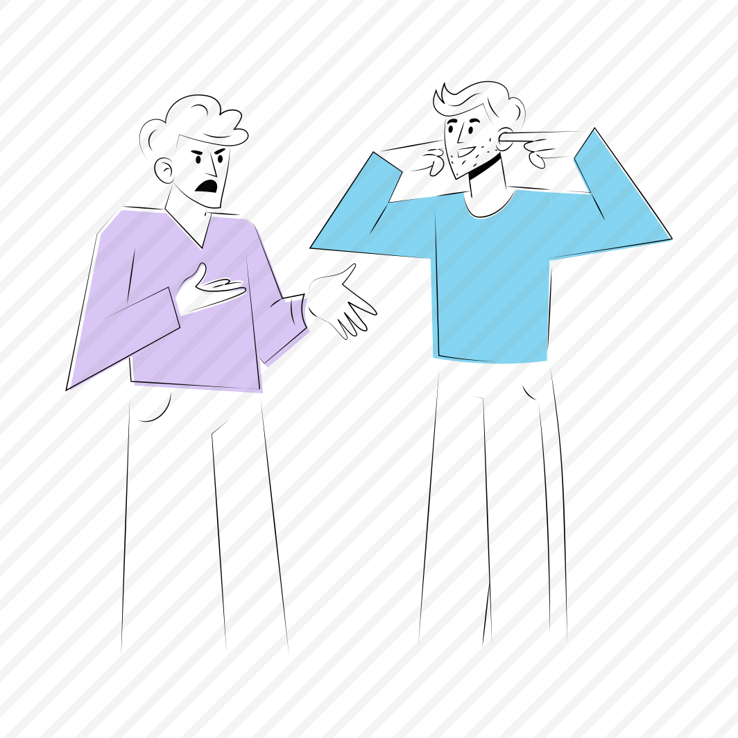 Annoying Friends, Mocking, Teasing, Frustrated, Angry, preview