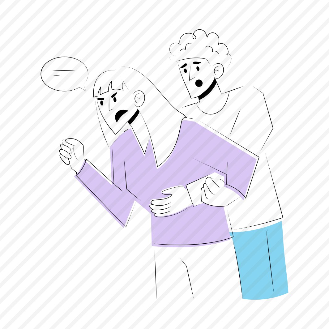 Controlling Friends, Angry, Fighting, Shouting, Speaking preview