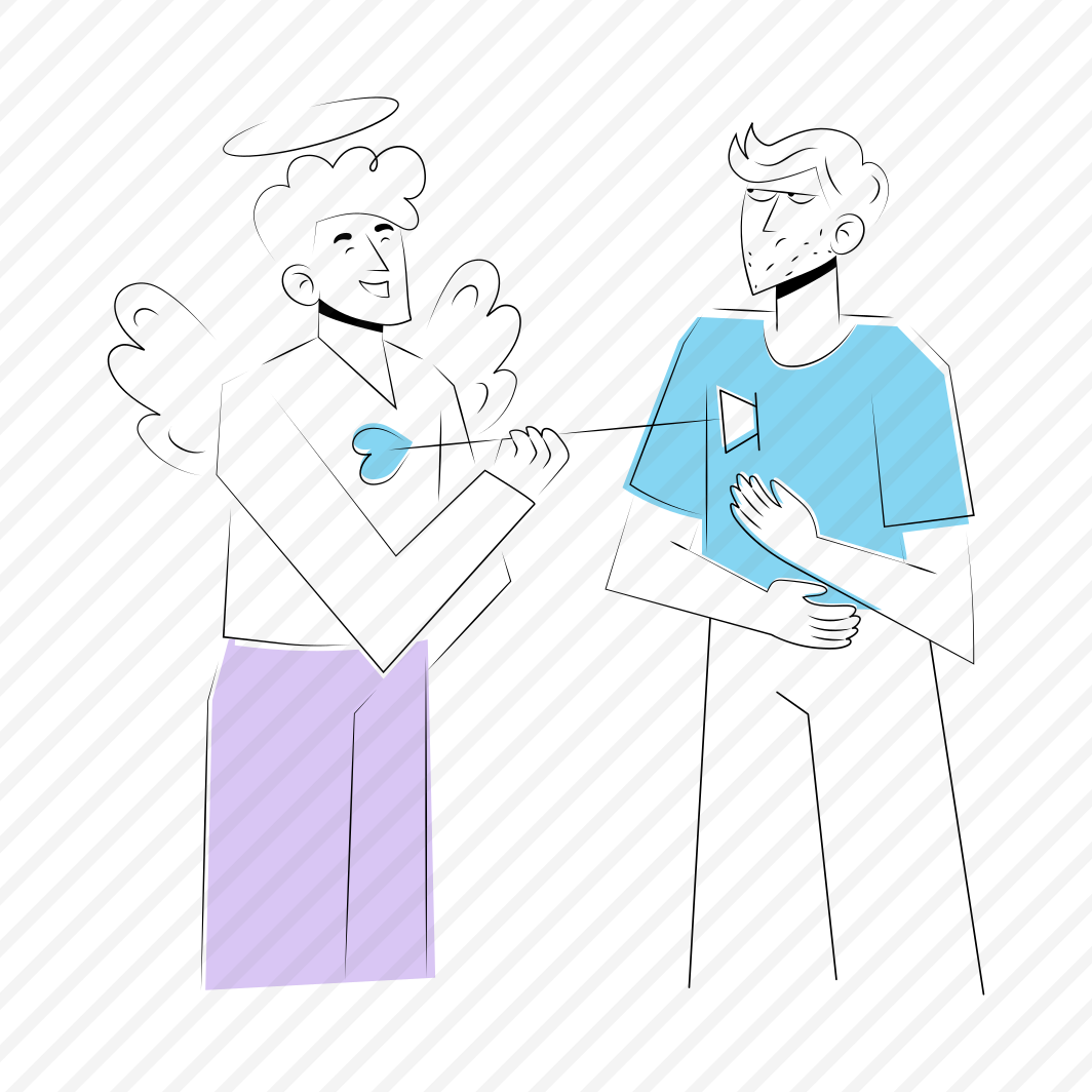 Cupid Friend, Affection, Lovely, Attachment, Best Friends preview