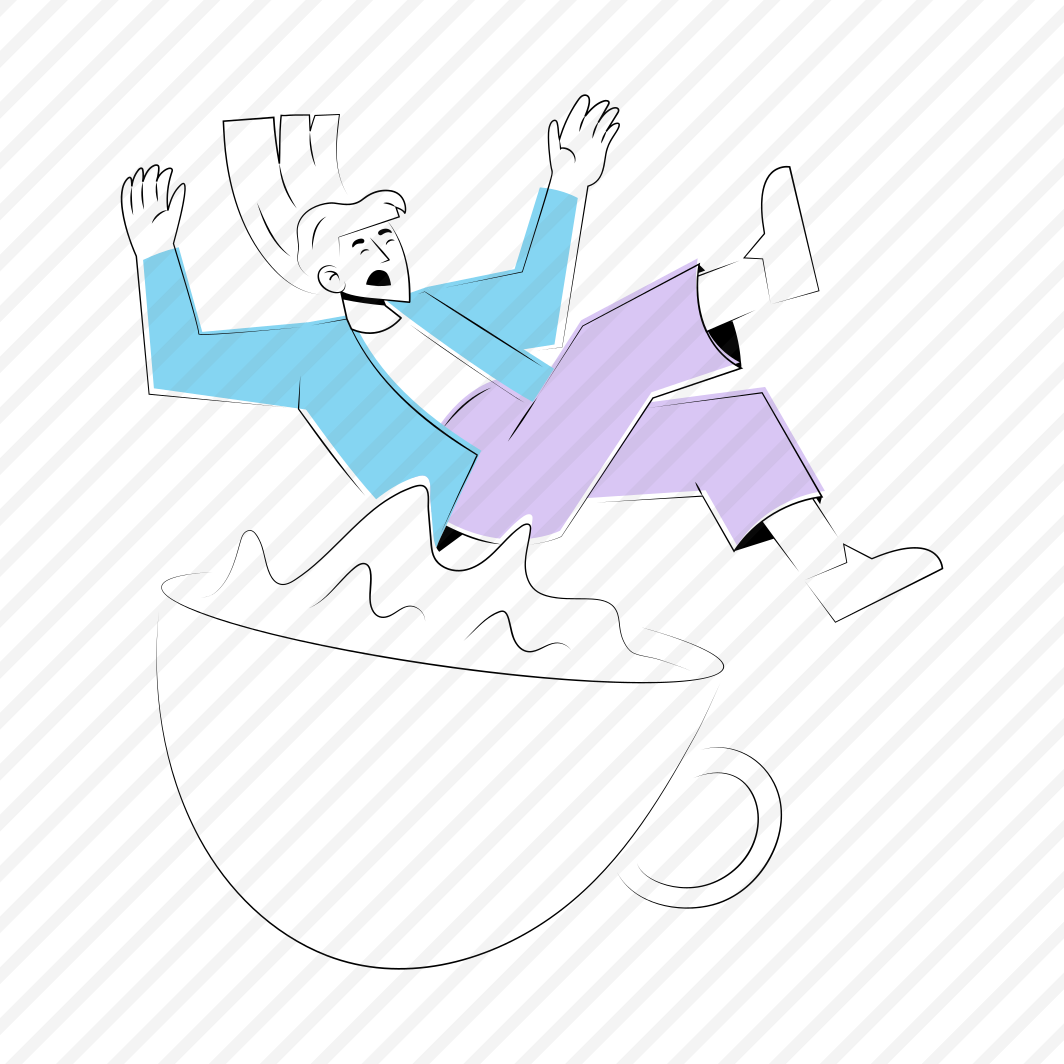 Coffee Addiction, Falling, Caffeine, Tea, Drink preview