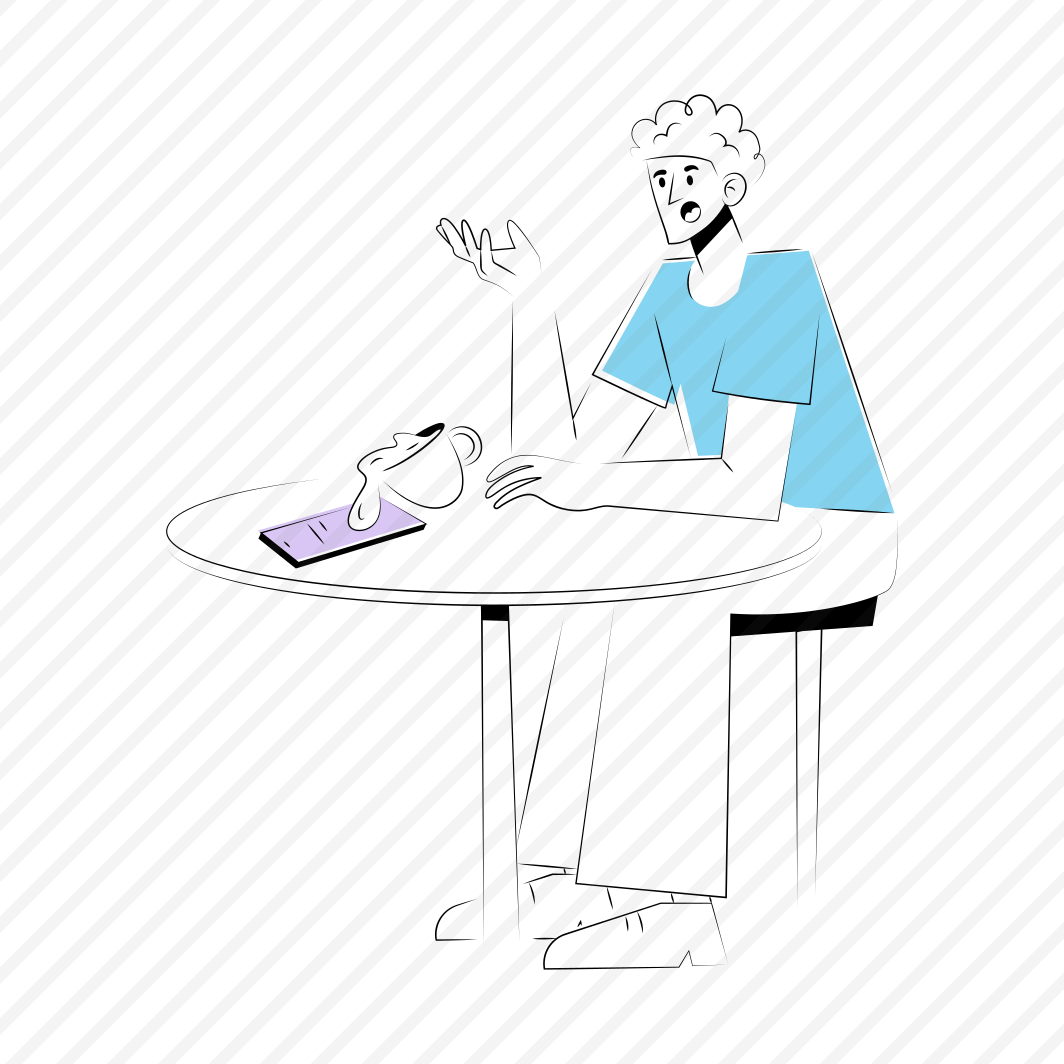 Coffee Spill, Mishap, Unlucky, Sad, Accident preview