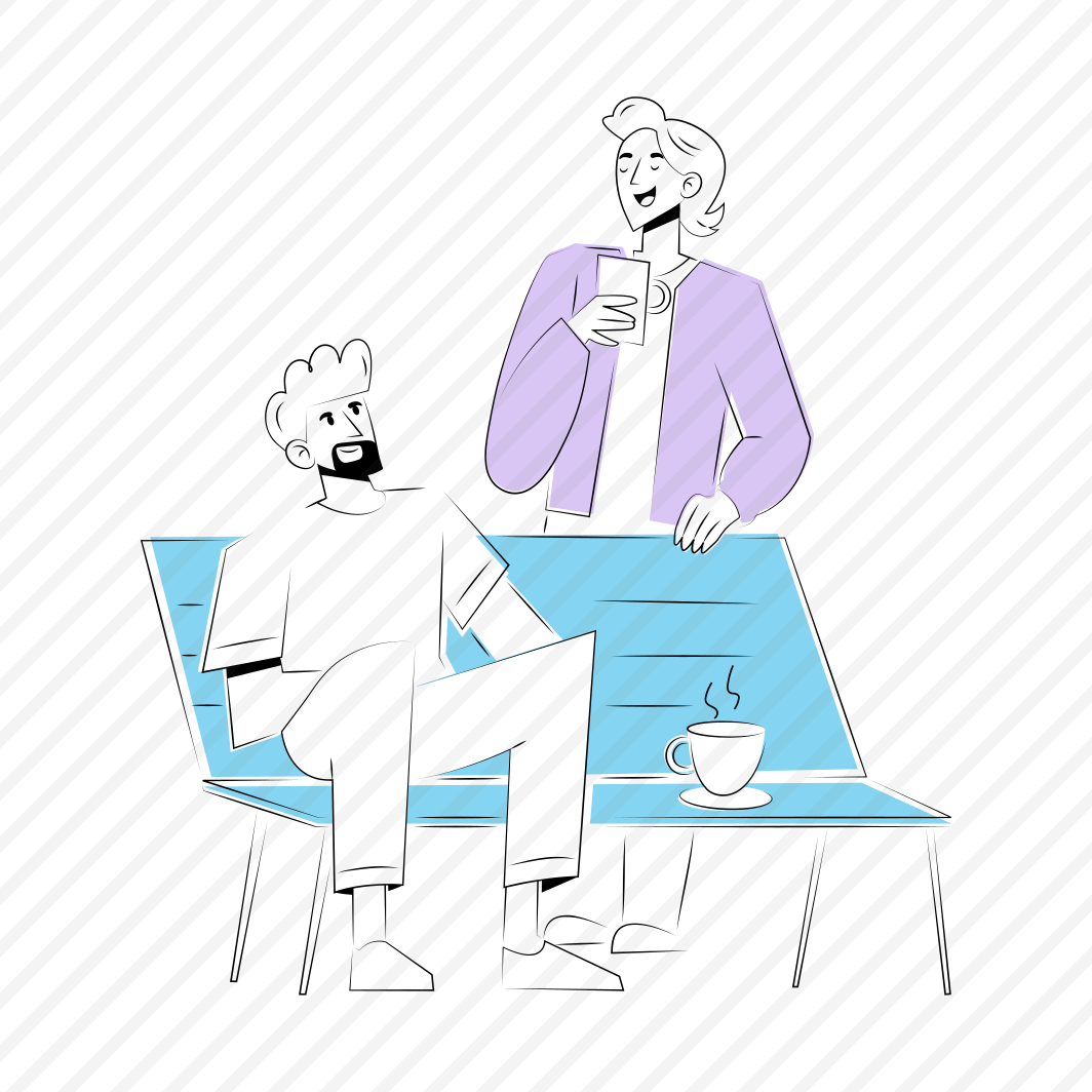 Laughing Together, Friends, Happy, Talking, Conversation preview