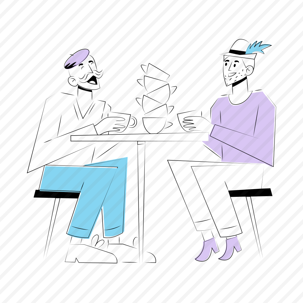 Long Conversation, Endless Talk, Friends, Talking, Coffee Gossip preview