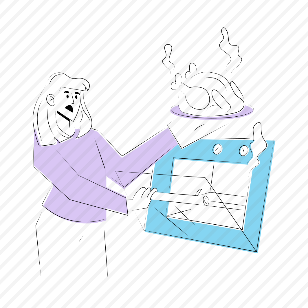 Burnt Food, Cooking, Mishap, Oven, Meal preview