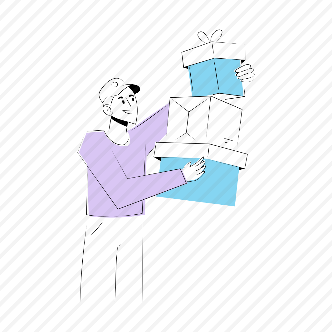 Gift Delivery, Parcels, Presents, Surprise, Celebration preview