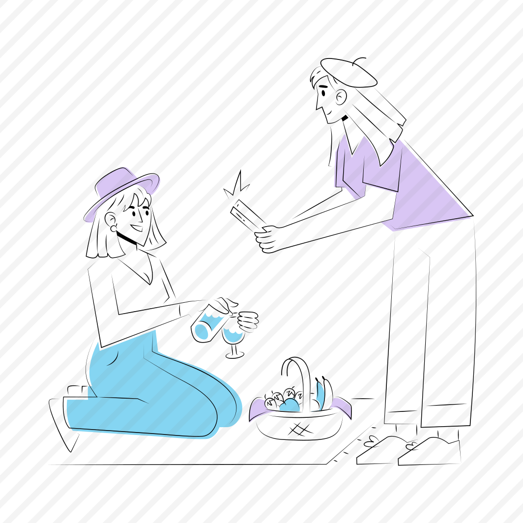 Picnic Party, Friends, Enjoyment, Outing, Celebrating preview