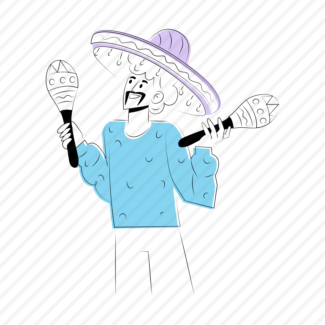 Shaking Maracas, Music, Percussion, Celebration, Festive preview