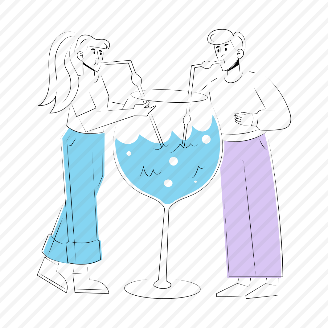 Wine Partner, Drinking, Beverage, Celebration, Couple preview