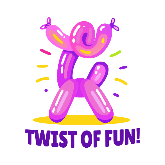 Balloon Party, Fun, Inflatable, Celebration, Birthday illustration