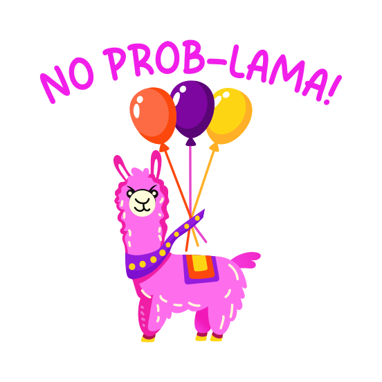 Birthday Pinata, Animal, Balloons, Celebration, Party illustration