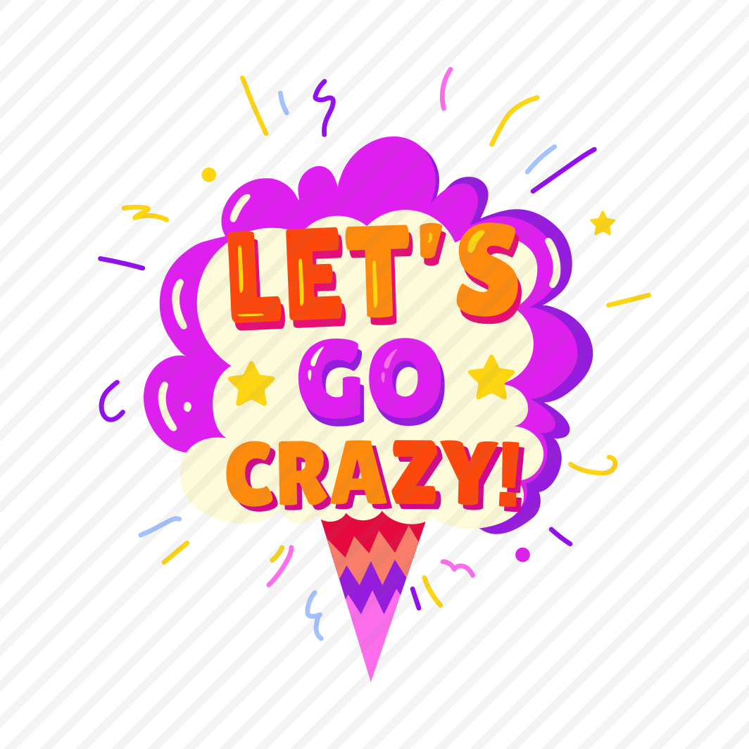 Crazy Fun, Confetti, Party, Joyful, Celebration preview