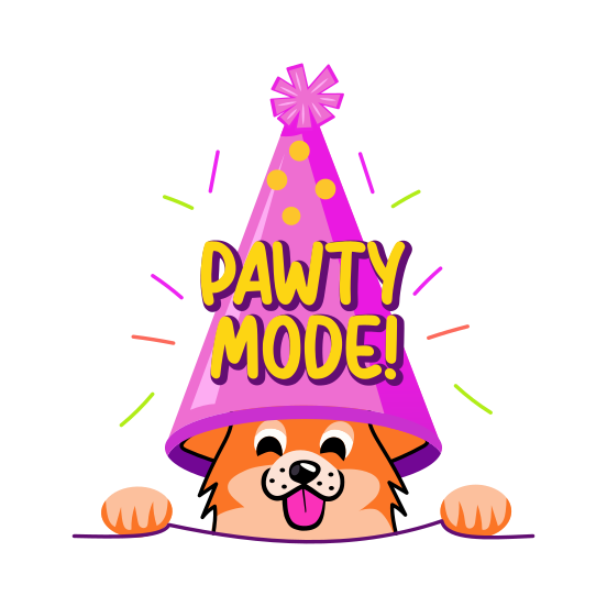 Dog Celebration, Pet, Puppy, Animal, Birthday illustration