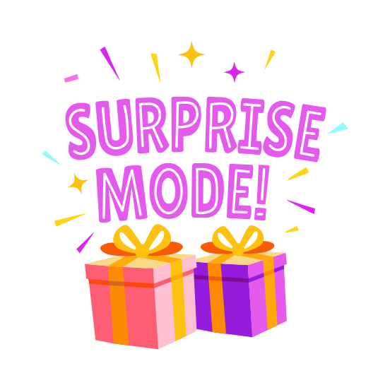 Surprise Box, Gift, Present, Souvenir, Birthday illustration