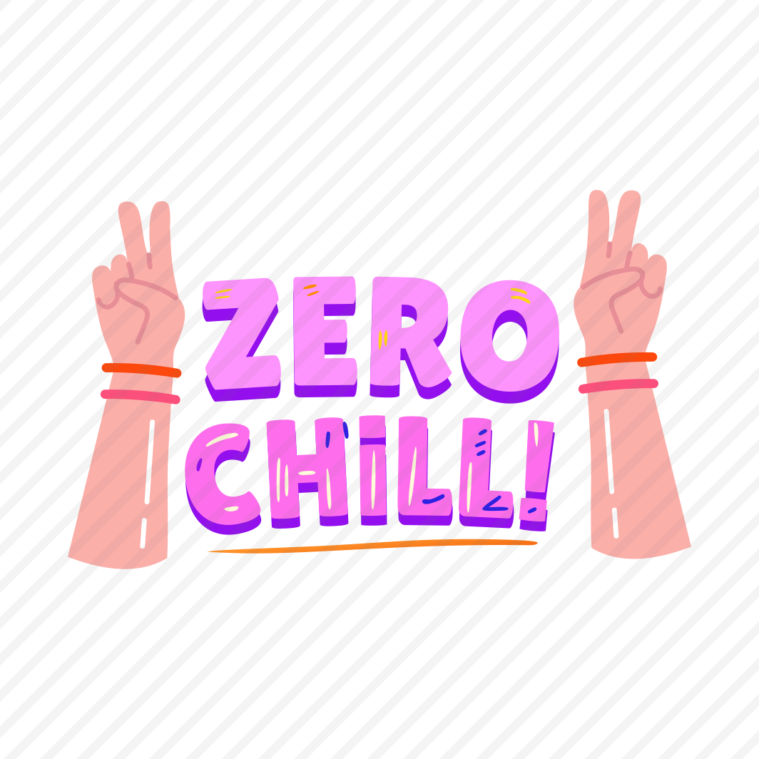 Zero Chill, Peace, Calm, Expression, Gestures, preview