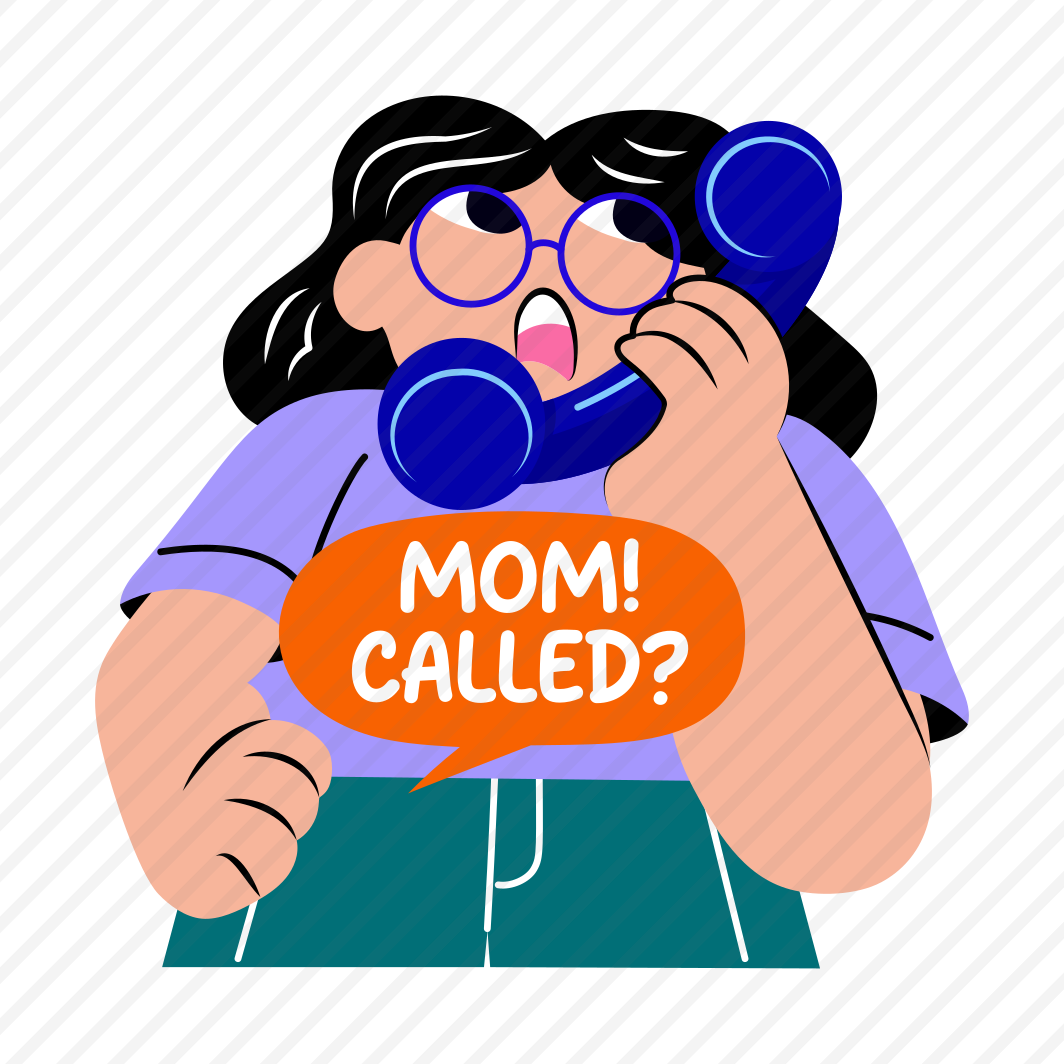 Calling, Talking, Gaming, Character, Typography, preview