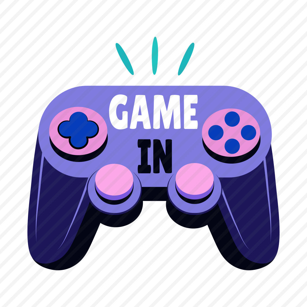 Game Controller, Joystick, Plaything, Gamepad, Typography preview