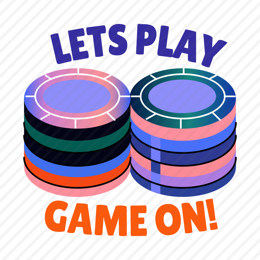 Gaming Chip, Plaything, Pokers, Gaming, Typography, preview