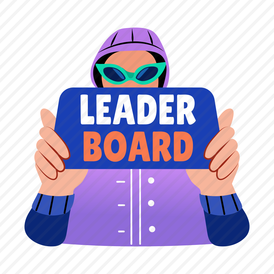 Holding Sign, Banner, Displaying, Showing, Typography preview