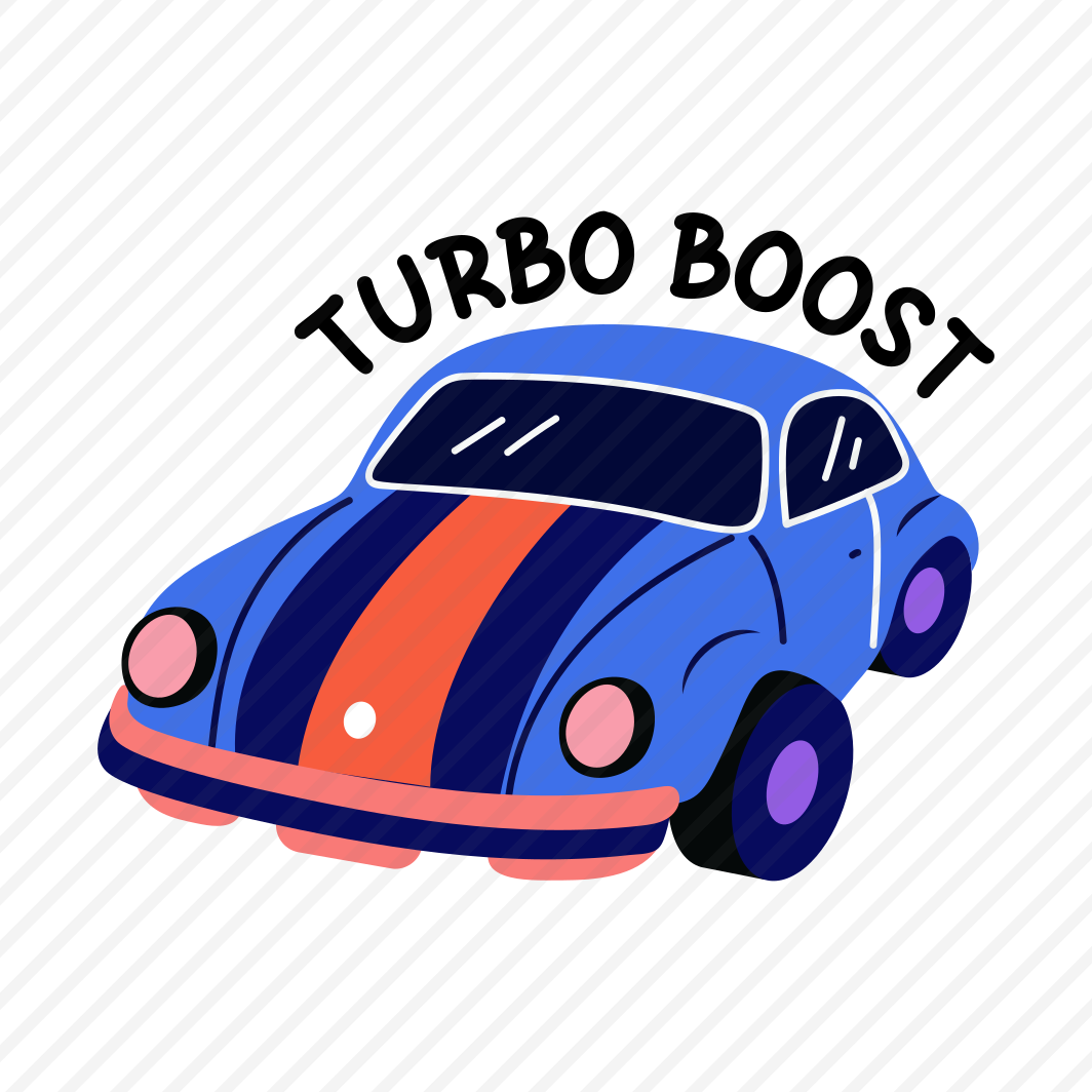 Racing Car, Vehicle, Automobile, Ride, Typography preview