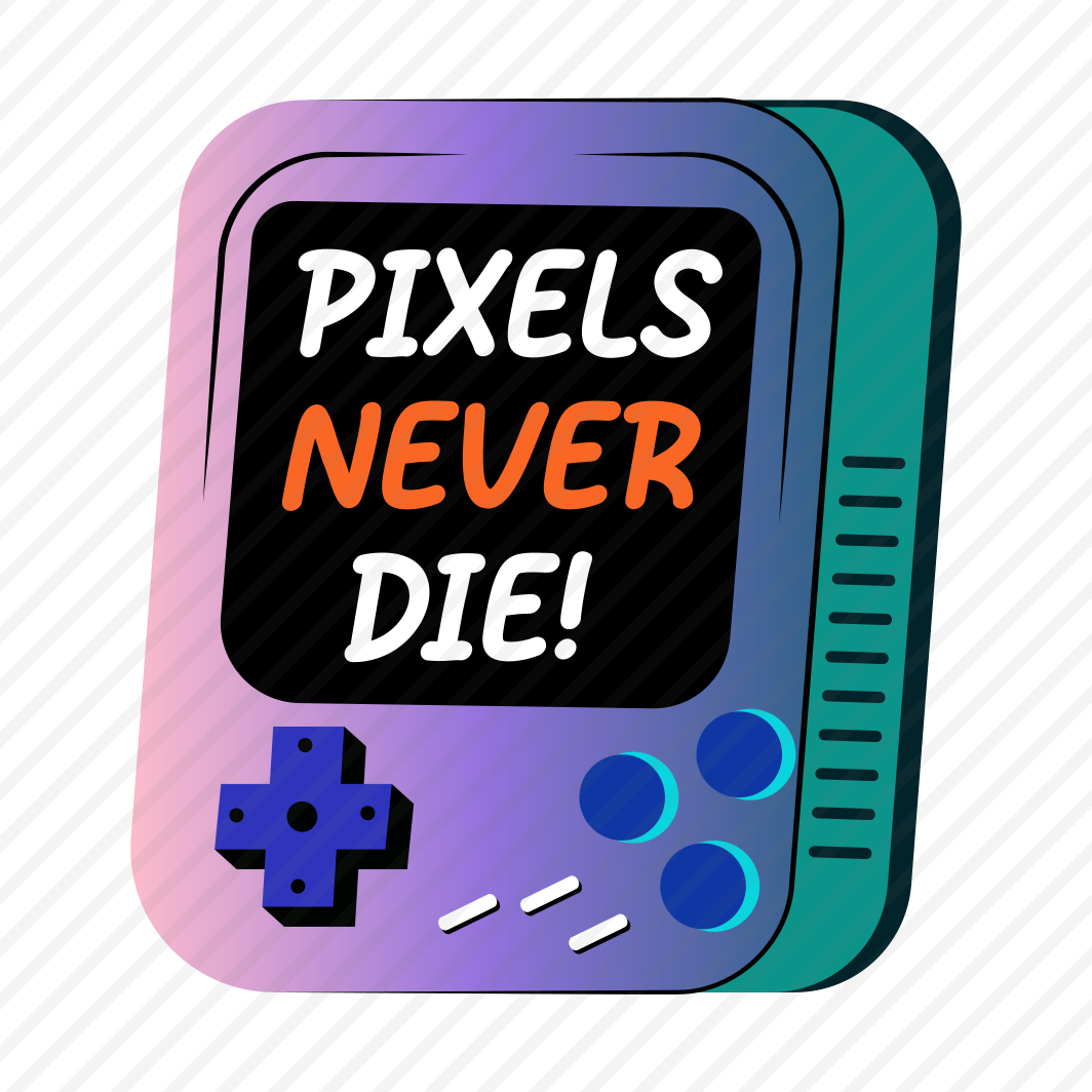Retro Game, Joypad, Controller, Gaming, Typography preview