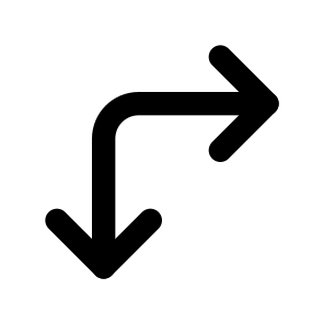 Arrows Right Down preview