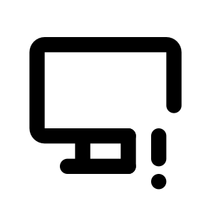 Device Desktop Exclamation preview