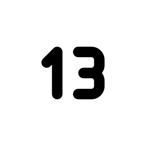 Number Thirteen Small preview