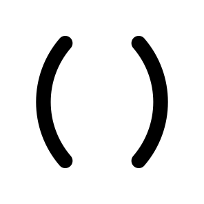Parentheses preview