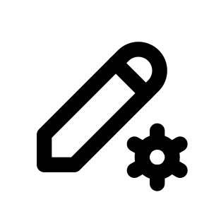 Pencil Cog preview