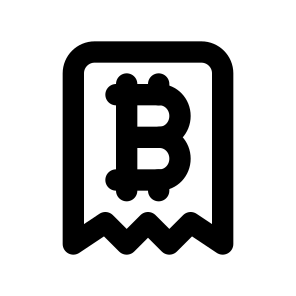 Receipt Bitcoin preview