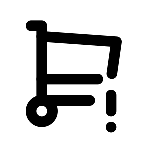 Shopping Cart Exclamation preview