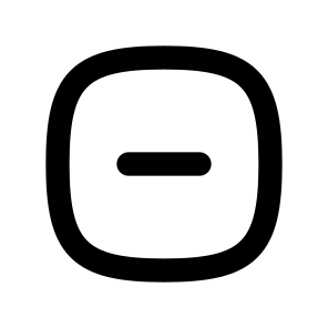 Square Rounded Minus preview